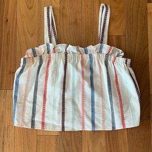 Striped Crop Top